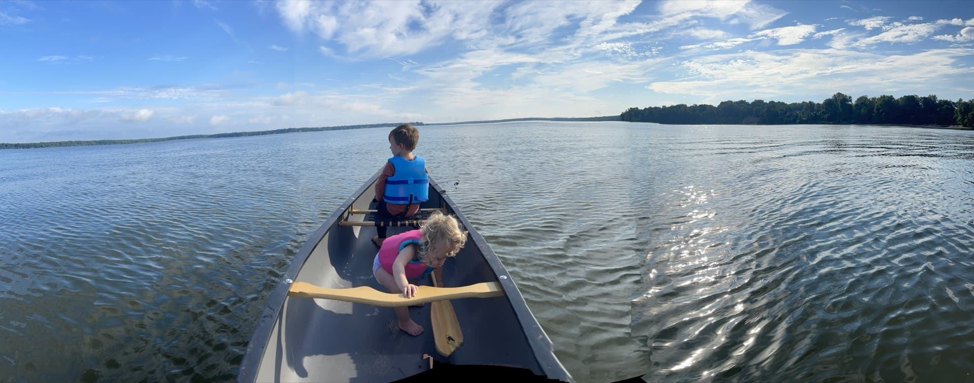 Kayaking on the Potomac River from Stoney Point Retreat